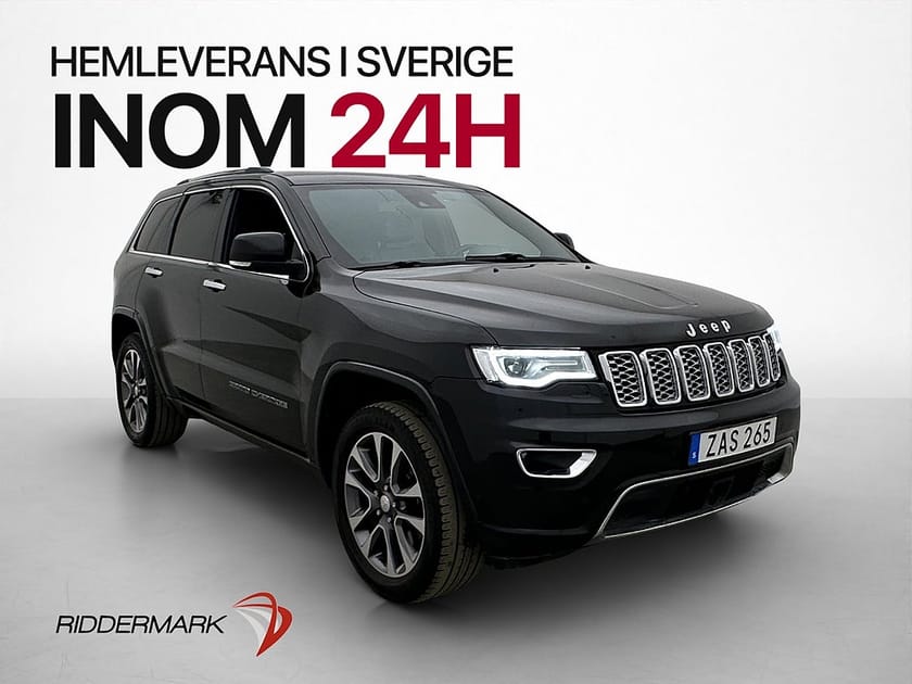 Bild 3 av Jeep Grand Cherokee 3.0 V6 250hk Overland H/K Pano Drag