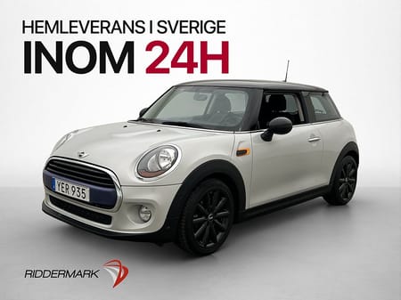 MINI Cooper 136hk Endast 0,48l/mil 382kr skatt P-Sensorer