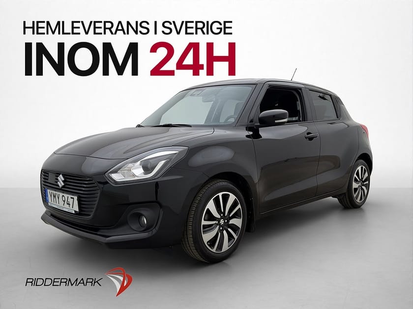 Bild 1 av Suzuki Swift 1.2 VVT 90hk Kamera CarPlay Navi Adaptiv-fart