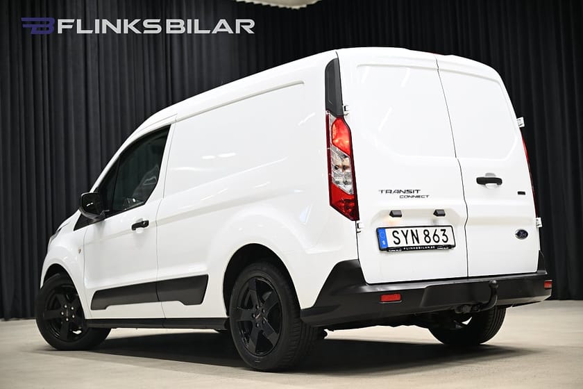 Bild 4 av Ford Transit Connect 200 Ecoboost 100HK Inredd|Dubbelgolv|Drag|P-Värmare