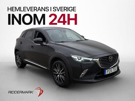 Mazda CX-3 SKYACTIV-G AWD 150hk Optimum HUD Bose M/K-Värm
