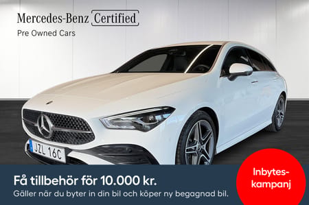 Mercedes-Benz CLA 200 Shooting Brake AMG Line Advanced Plus/Vinterhjul/Dragkrok/Moms