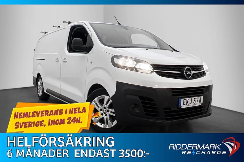 Bild 1 av Opel Vivaro-e Skåpbil L3 136hk Dragkrok 3-Sits B-Kamera CARPLAY Moms