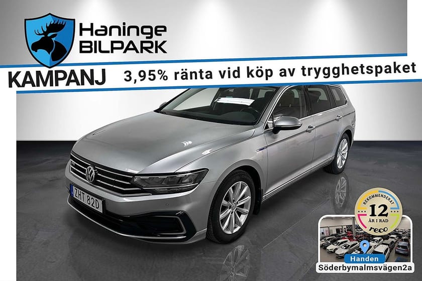 Bild 1 av Volkswagen Passat Sportscombi GTE 1.4 TSI GTE/SUPERDEAL3,95%/CARPLAY/DRAG