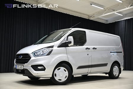 Ford Transit Custom 300 130HK Automat|Servicebil|Dubbeldörr|Inredd|Moms