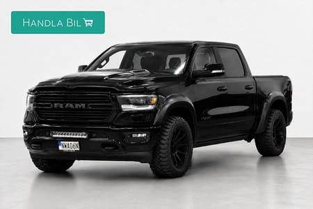 RAM 1500 Crew Cab 5.7 V8 HEMI 4x4 Laramie Night Pano H/K Luft 395hk MOMS