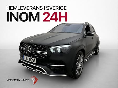 Mercedes-Benz GLE 350 de 4MATIC 4M AMG Pano Burmester 360° Värmare