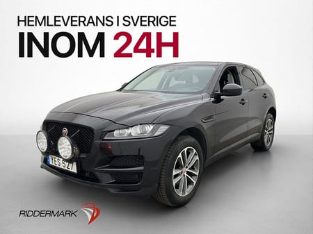Jaguar F-Pace 20d AWD 180hk Pano Meridian Kamera Värmare