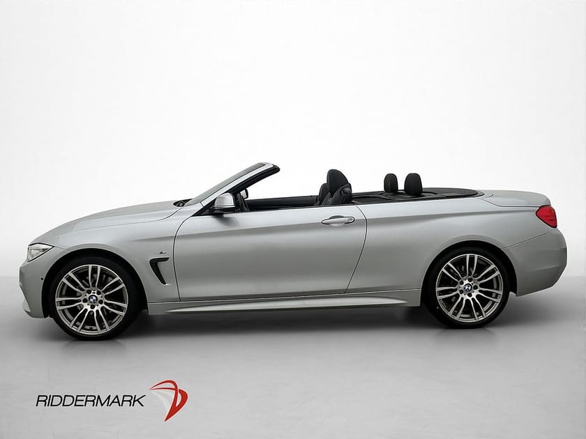 Bild 4 av BMW 430i xDrive Convertible 430  Cabriolet 252hk M Sport H/K Surround Drag