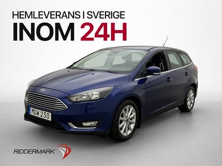 Ford Focus Kombi 1.0 Titanium M/K-Värmare Kamera Farthållare