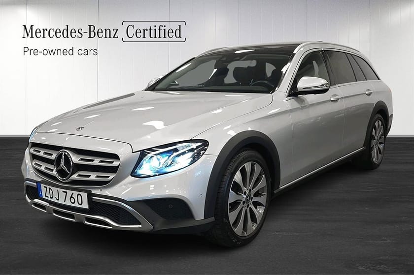 Bild 1 av Mercedes-Benz E 220 d 4MATIC All-Terrain Panorama Burmester Drag