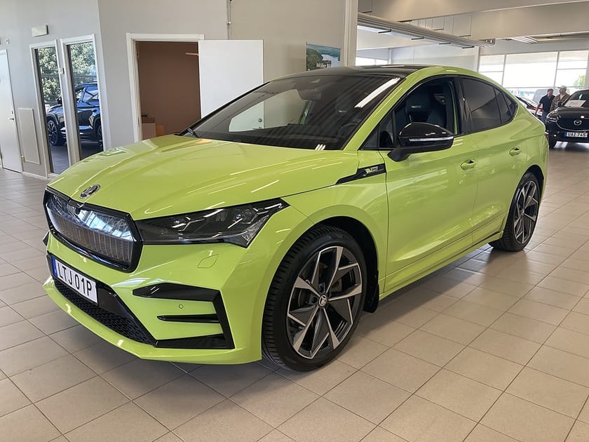 Bild 3 av Škoda Enyaq Coupé RS iV Skoda 299HK Drag Hud Läder