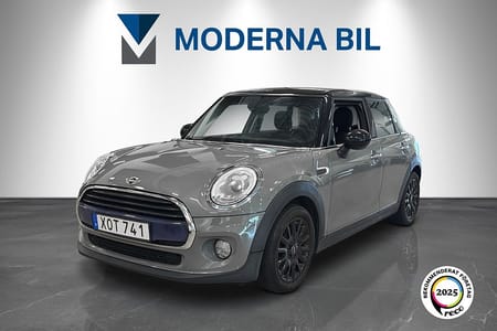 MINI Cooper 5-dörrars Automat 136hk Pepper Nybesiktad PDC