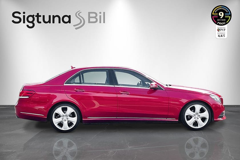 Bild 5 av Mercedes-Benz E 220 CDI BE Drag Motorvärmare GPS BT PDC FoB Fullservad Nybes
