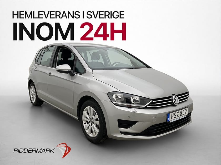 Bild 1 av Volkswagen Golf Sportsvan 1.2 TSI Adaptiv-fart Drag Kamera 0.50 l/mil
