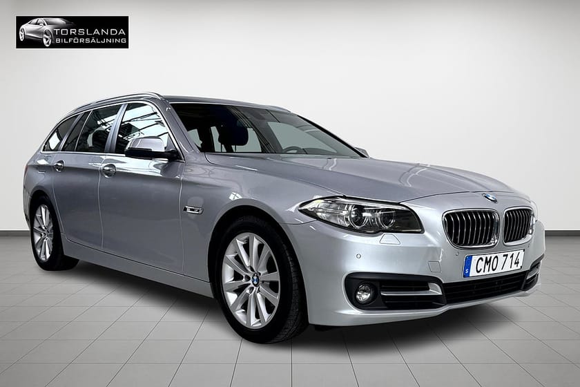 Bild 2 av BMW 520d Touring 184HK Automat Skinn Panorama H/K Krok