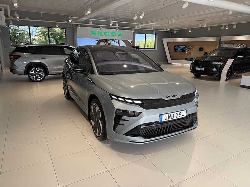 Bild 2 av Škoda Enyaq Coupé RS Skoda COUPE 82 KWH ELMOTOR 340 HK 1 VXL AUTOMAT