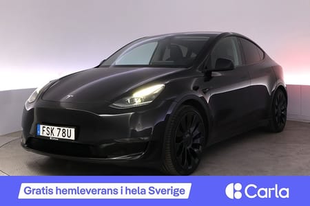 Tesla Model Y Performance Autopilot Panorama
