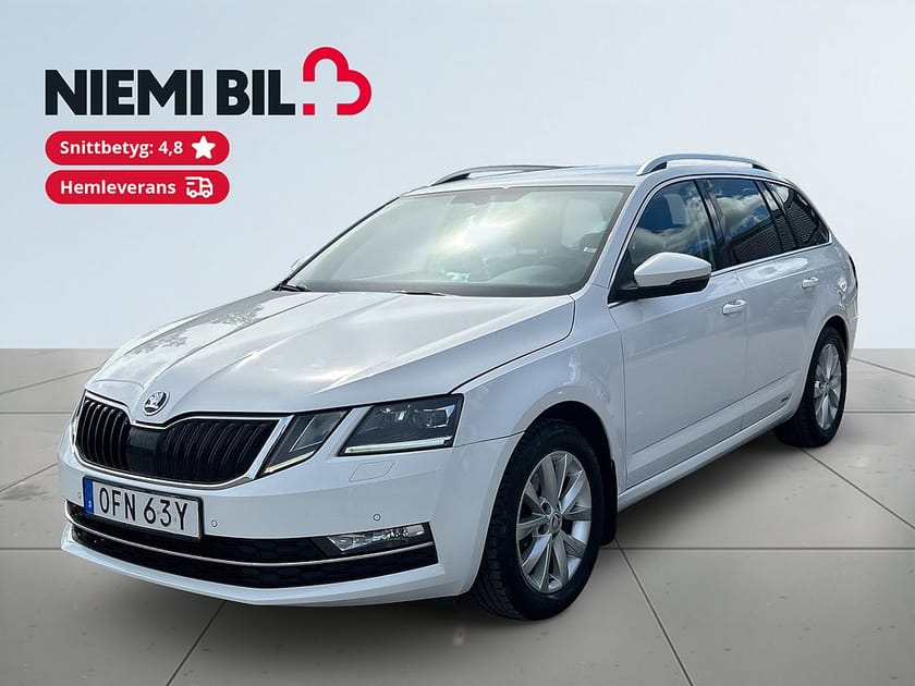 Bild 1 av Škoda Octavia Kombi G-TEC Skoda 1.5 TSI Sov-däck/Kamera/P-sens/Skinn/Lågskatt