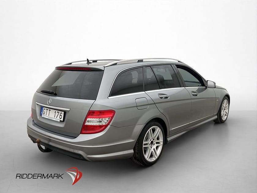 Bild 4 av Mercedes-Benz C 250 T CDI 4MATIC BE 4M AMG Sport Pano P-Sensorer Drag