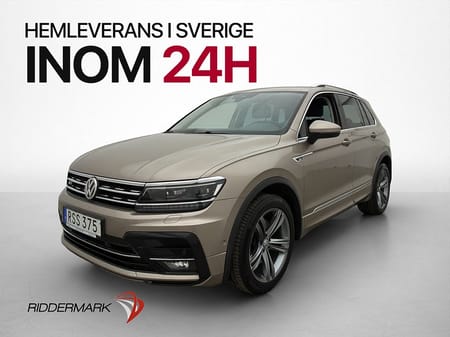Volkswagen Tiguan 2.0 TDI 4M 190hk R Line Värm Drag Skinn