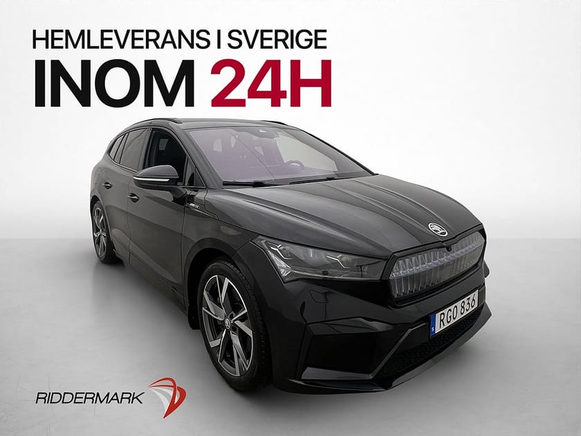 Bild 1 av Škoda Enyaq iV 80x Skoda Sportline MOMS Kamera Canton Crystal Drag