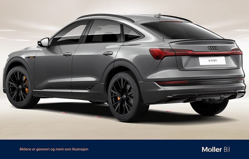Bild 4 av Audi e-tron Sportback 55 quattro S-line Matrix/Drag/El-stol/B&O
