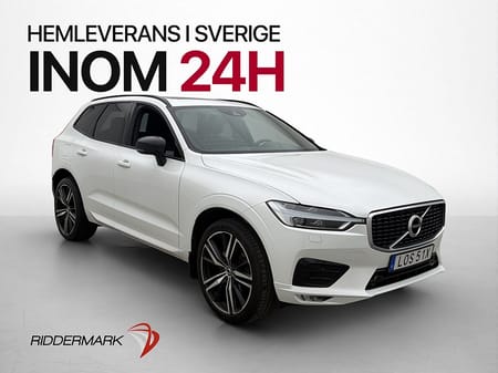 Volvo XC60 B5 AWD R-Design Panorama Drag Kamera Läder Värm
