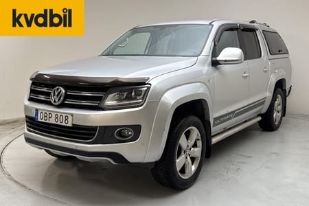 Volkswagen Amarok DoubleCab 2.8t 2.0 TDI 4motion (180hk) Läder GPS Kåpa