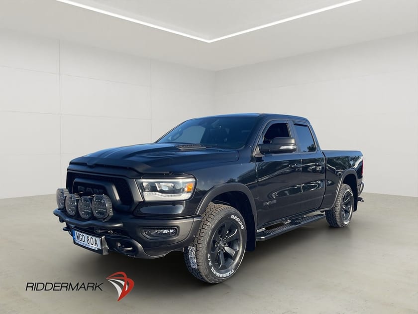 Bild 3 av RAM 1500 Quad Cab Dodge Rebel 5.7 4x4 Drag Skinn Taklucka