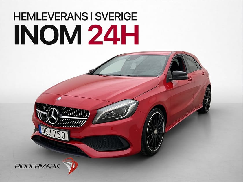 Bild 3 av Mercedes-Benz A 180 A180 AMG Kamera Navi Halvskinn Farthållare