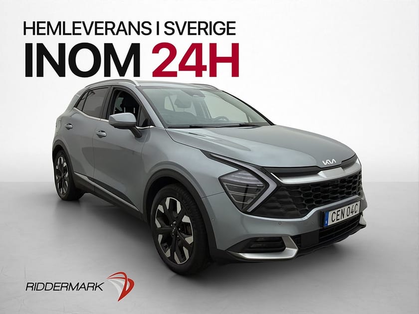 Bild 1 av Kia Sportage PHEV 265hk AWD Advance H/K 360° CarPlay Drag