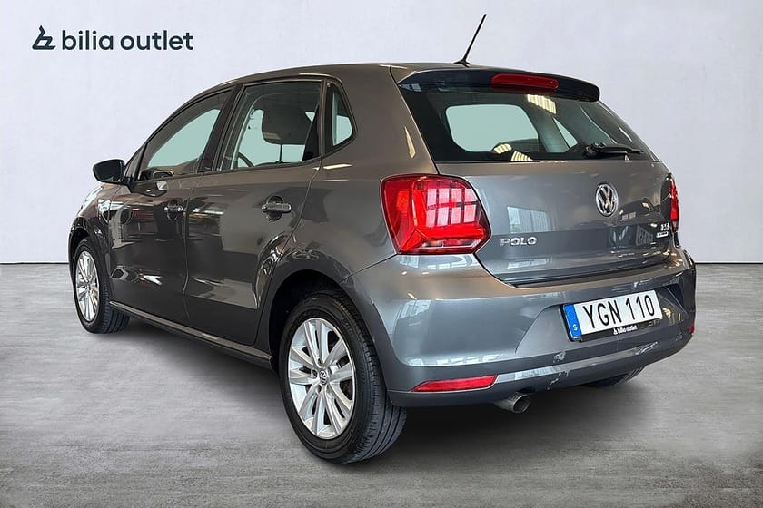 Bild 4 av Volkswagen Polo 5-dörrar 1.2 Base 90hk / Bluetooth Lågmilad 2 Brukare