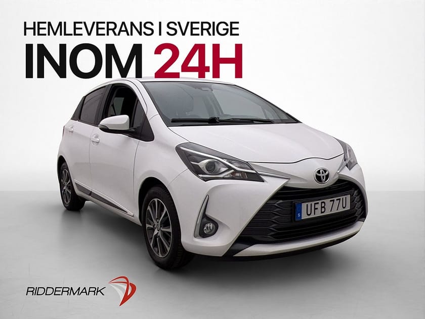 Bild 1 av Toyota Yaris 1.5 VVT 111hk Kamera Farthållare Två-Brukare
