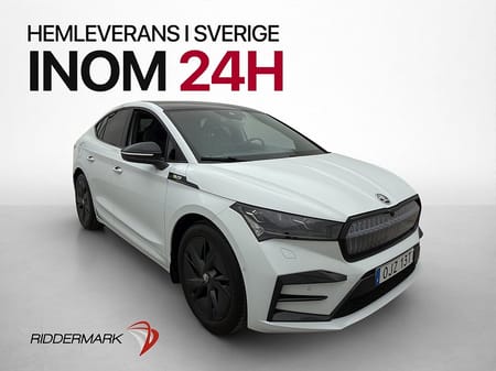 Škoda Enyaq Coupé RS iV Skoda AWD Pano 360° Värmare Skinn Drag