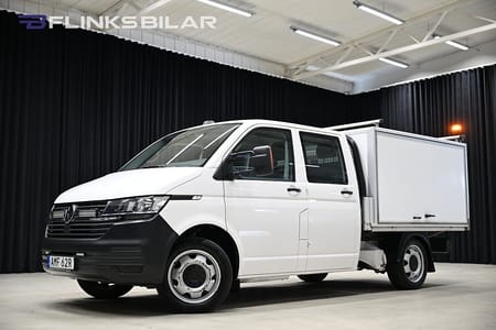 Volkswagen Transporter Chassi Dubbelhytt 4Motion 150HK Dubbelhytt|Kåpa|Lågmil|EnÄgare|Leasbar
