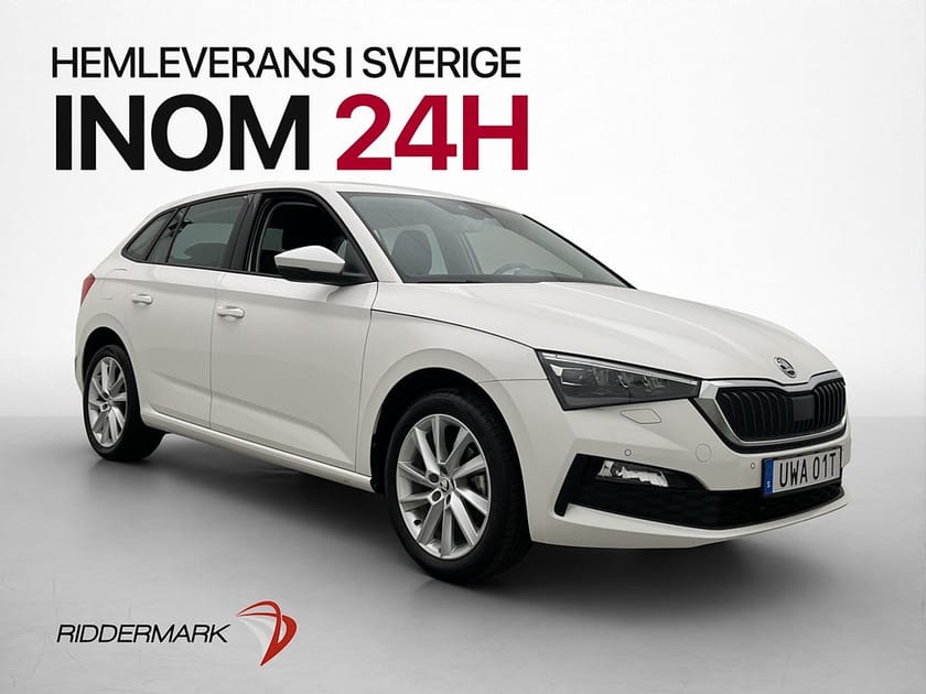Bild 1 av Škoda Scala Skoda 1.0 TSI 110hk Style Cockpit CarPlay Sensorer