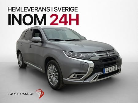 Mitsubishi Outlander PHEV AWD 224hk Business 360° Skinn Drag