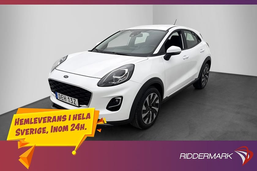Bild 2 av Ford Puma 1.0 Hybrid 125hk Titanium Rattvärme Lane-Assist
