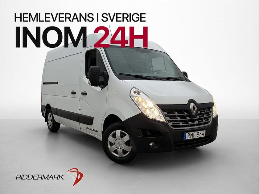 Bild 1 av Renault Master L2H2 170hk Värm Drag PDC Farthållare 1-Bruk
