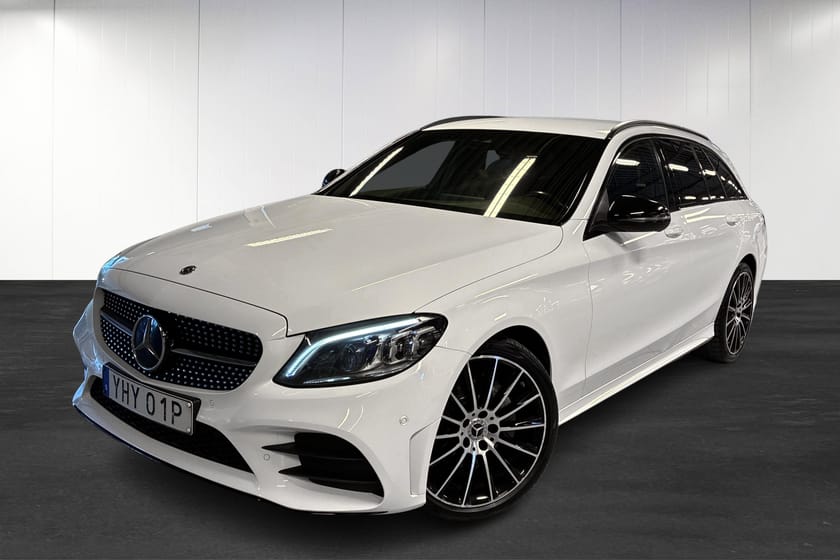 Bild 1 av Mercedes-Benz C 200 T d 9G-Tronic | AMG | Nightpaket | Premiumpaket | Smartphone