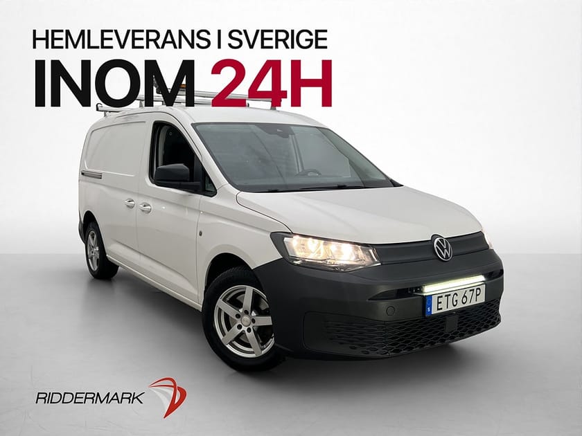 Bild 1 av Volkswagen Caddy Cargo Maxi Värm Drag Kamera CARPLAY Moms