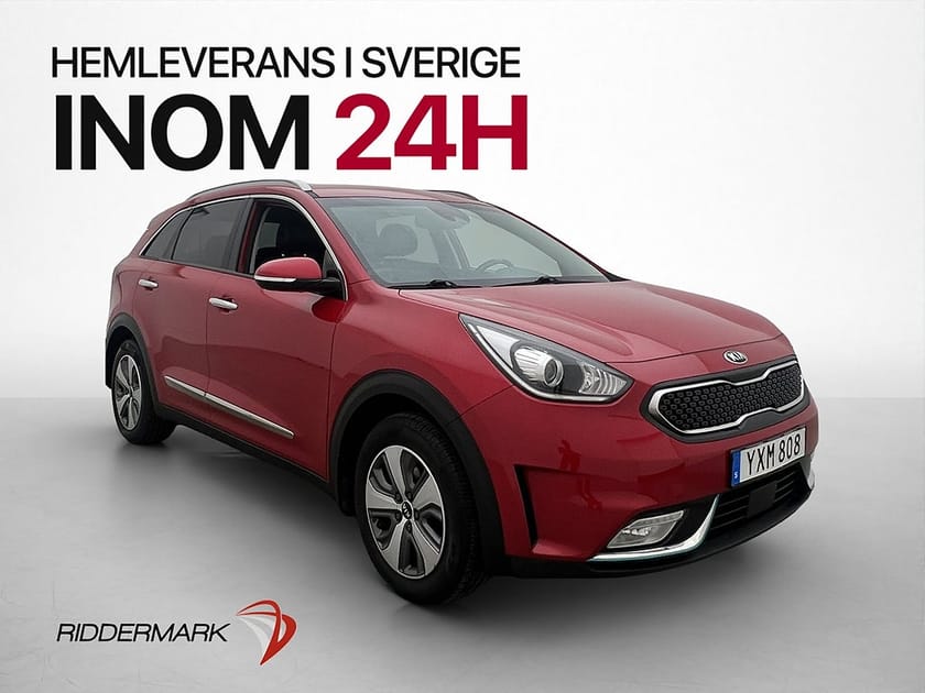 Bild 1 av Kia Niro P-HEV Advance Plus Drag Kamera Halvskinn CarPlay