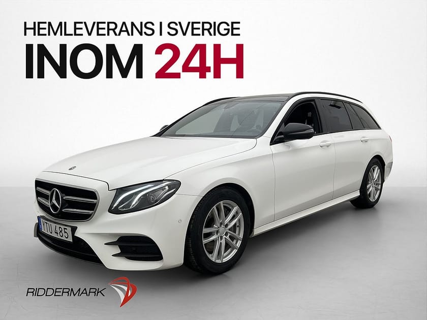 Bild 3 av Mercedes-Benz E 200 T d AMG Night Pano Wide Navi Kamera Drag
