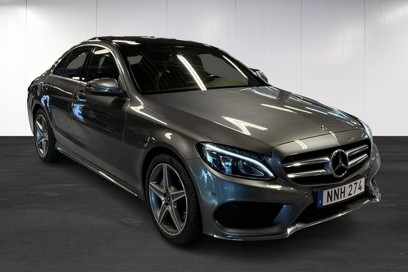 Bild 2 av Mercedes-Benz C 200 9G-Tronic Sedan  | AMG | Pano | Navi | AMG Sportpaket |