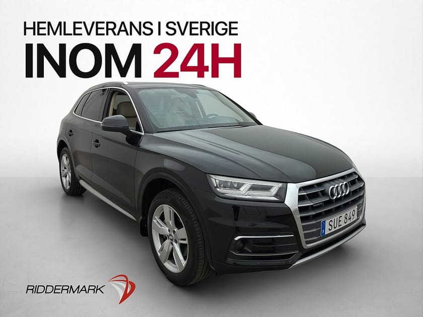 Bild 1 av Audi Q5 40 TDI quattro Q Proline Cockpit Navi Skinn Värmare Drag