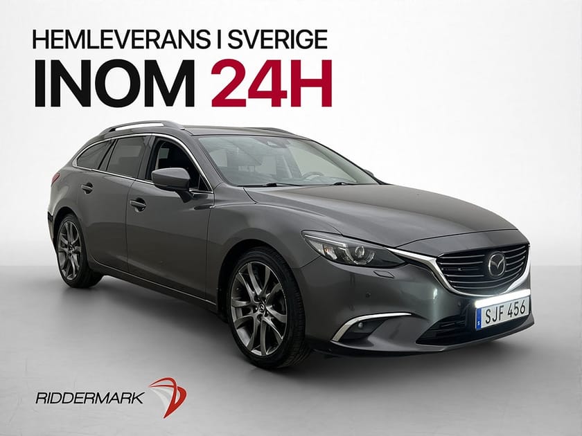 Bild 1 av Mazda 6 Wagon 2.2 175hk AWD OPTIMUM Drag Skinn BOSE Kamera Adaptiv