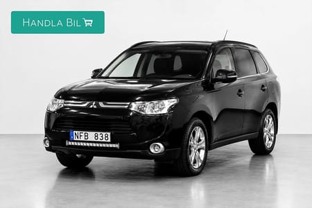Mitsubishi Outlander 2.2 4WD Aut Comfort Drag M-Värm Ledramp Nybes 150hk