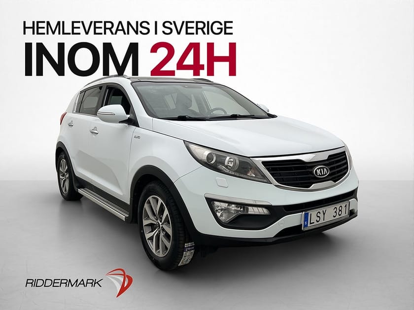 Bild 1 av Kia Sportage 2.0 136hk AWD EX Skinn Pano Farthållare Drag