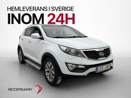 Kia Sportage 2.0 136hk AWD EX Skinn Pano Farthållare Drag